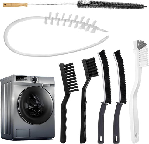 Washing Machine Cleaning Brush Set, Front Load Washer Machine Cleaner Accessories, Drum