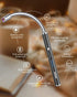 VEHHE Candle Lighter, Electric Rechargeable Arc Lighter with LED Battery Display, Long Flexible Neck USB Lighter for