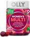 OLLY Women's Multivitamin Gummy, Berry Flavor, 130 Count, Vitamins A, D, C, E, Biotin, Folic Acid, 65 Day Supply