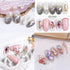 Seashell Slices Nail Decoration, 3D Glitter Sequins for Mermaid DIY Acrylic Nails Supplies