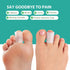 Welnove Toe Protectors – 12-Pack Aloe Vera Infused Silicone Toe Sleeve Covers for Pain Relief