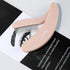 MSQ Eyelash Separator Tool, Folding Eyelash Comb Brush, Khaki Lash Comb for Eyelash Makeup