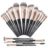 MAANGE Makeup Brushes, 18 Pcs Professional Brush Set, Premium Synthetic Face Kabuki Brush Kit for Foundation and
