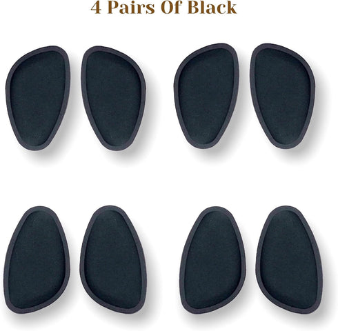 CB 4-Pairs Forefoot Metatarsal Pads, Ball-of-Foot Cushions for Pain Relief, for Men & Women, Style B-No Sticker