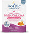 Nordic Naturals DHA Prenatal Vitamin Gummies, Zero Sugar, Strawberry Orange Flavor - 27 Gummies, 600 mg Omega-3, 400 IU