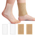 Sratte 4 Pcs Ankle Gel Sleeve, Padded Socks Ankle Protector Gel Sleeve for Skating Riding Foot Support