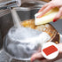 Scouring Pad (15 x 10cm/6"x 4"), 5pcs Kitchen Dishwashing Sponge, Non-Scratch Cleaning Sponges for Pots, Pans, Red