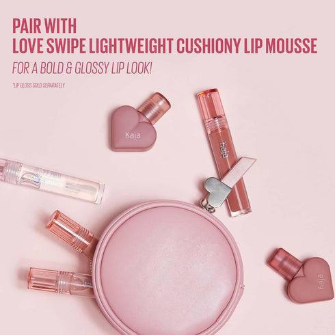 Kaja Lip Gloss - Gloss Shot with Jojoba Oil, Tinted Shimmer, Hydrating, Non-sticky, 02 Milk Tea, 0.14 Fl Oz