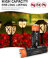 Kruta AA Rechargeable Batteries, 12 Pack, NiMH Double A 1.2V 800mAh for Outdoor Solar Garden Lights