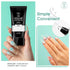 ROSALIND 2 oz Clear Poly Nail Gel, Professional Nail Extension Gel for Long Lasting DIY & Salon Nails, Quick Dry UV/LED