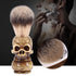 Men's Grooming Tool Makeup, Skull Head Shaving Brush, Facial Razor Brush for Barber Salon