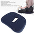 POTRUWE Seat Cushion for Desk Chair and Office, Chair Cushion with Memory Foam, Back Support Pillow Memory Foam Seat