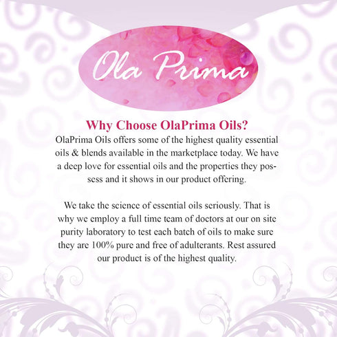 Ola Prima Tea Tree Essential Oil - 4 fl oz - Therapeutic Grade for Aromatherapy, Hair, Face, Acne, Dropper
