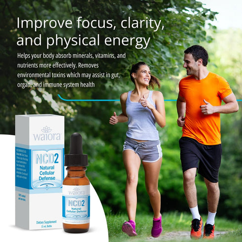NCD2 Immune, .5 oz 90 Liquid Mineral Supplement, Advanced Cellular Support Formula, Daily Digestive & Detox, pH