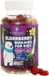 Children's Daily Immune Support Gummies, Real Elderberry + Vitamin C & Zinc for Healthy Immune System, 120 Gummies