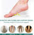 Welnove Arch Support Inserts - Self Adhesive Gel Arch Supports for Flat Feet & Foot Pain Relief, Reusable