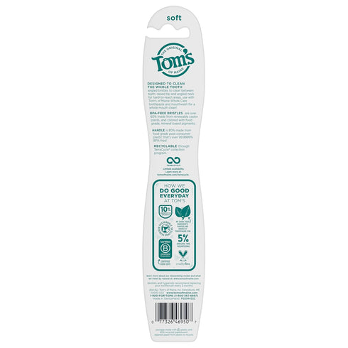 Soft Whole Care Toothbrush by Tom's of Maine