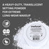 Mehron Makeup Colorset Powder - Translucent Setting Powder for Special Effects, 2 oz (60 g)