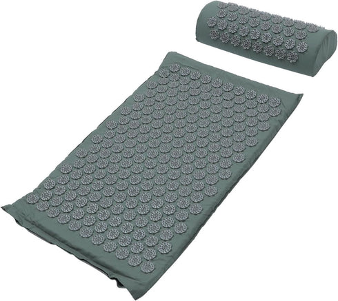 minkissy Acupressure Massage Mat and Pillow Set with Bag Acupuncture Therapy Relief