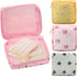 Happyupcity 3Pcs Sanitary Napkin Storage Bag Portable Oxford Nylon Period Pouch with Zipper