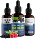 Organic Elderberry Syrup - 60 Day Supply Liquid Drops for Immune Support - Extra Strength (2 Pack)