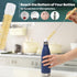 Bottle and Straw Brush Cleaning Set - Eco-Friendly Bamboo Bottle Brush, All in One Cleaning Set
