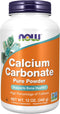 NOW Supplements Calcium Carbonate Powder 12-Ounce | High Percentage of Calcium for Bone Health