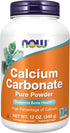 NOW Supplements Calcium Carbonate Powder 12-Ounce | High Percentage of Calcium for Bone Health