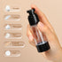 RONRONS 1oz 30ml Airless Pump Bottles, Refillable Leak Proof Travel Pump Bottle Toiletry Cosmetic Skincare Containers for Lotion Toner Gel Foundation (3 Pieces) by RONRONS