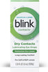 Blink Contacts Lubricating Eye Drops, 0.34 fl oz (10 mL), Pack of 3 for Eye Comfort