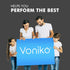 Voniko 9V Alkaline Batteries - Ultra Long Lasting 4 Pack with 7-Year Shelf Life