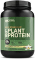 Optimum Nutrition Gold Standard Plant Based Protein Powder - Gluten Free, Vegan Protein for Muscle Support, Creamy