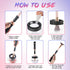 Makeup Brush Cleaner Machine - Super Fast Electric Makeup Brush Cleaner and Dryer for Most Brush Sizes