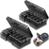 GyOnyx 2 Pack Weekly Pill Boxes and Organizer 2 Times a Day, Travel