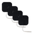 TENS Unit Pads by Soft-touch Carbon Electrodes, Latex-Free Replacement Pads, 2” Sq., 10 Packs of 4