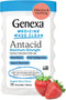 Genexa Antacid Maximum Strength Chewable Tablets | Calcium Carbonate Relief for Heartburn, Acid Indigestion, 72 Tablets