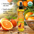 US Organic Body Oil - Fresh Orange Jojoba and Avocado Oil with Vitamin E, USDA Certified Organic, 5 Fl. oz.