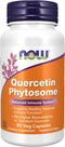 NOW Supplements Quercetin Phytosome 250mg, 90 Vcaps for Balanced Immune System Support