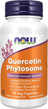 NOW Supplements Quercetin Phytosome 250mg, 90 Vcaps for Balanced Immune System Support
