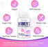 Vaginal Probiotics for Women - 300 Billion CFUs, 12 Strains with Prebiotic, Organic Cranberry Extract, 60 Capsules