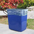 2.6 Gallon Trash Bags, Blue, 120 Count
