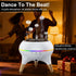 Mor bou 7 2 10ml Morbou Essential Oil Diffuser Jellyfish Mist Dancing with Music Aromatherapy, Colorful Lights Hotel