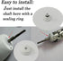 Upgraded Electric Toothbrush Shaft Rubber Sealing Parts, Fits for HX2400, HX6210, HX6300, Set of 2