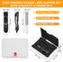 Nail Clippers for Men and Women - Heavy Duty No Splash Ultra Sharp Fingernail and Toenail Clippers with Nano Nail File