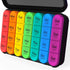 Daviky Pill Organizer 4 Times a Day, 7 Day Pill Box, Large Weekly Medicine Organizer for Travel with Removable