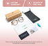 Cyxus TR90 Cat Eye Women Eyewear Frames - Round Stylish Retro Metal Blue Light Glasses, UV Blocking