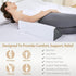 Wedge Pillow for Sleeping, Side Sleeper Body Back Positioners for Back Pain, Preventing Bedsores, After Surgery