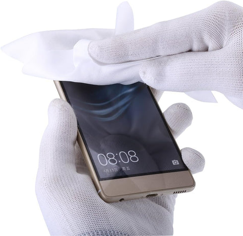 100Pcs Bag Microfiber Dusting Cloth: 6-inch Anti-static Microfiber Cleanroom Wiper for Hand Tools & Accessories.