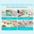 Packets, 20 Packs Coconut Mouthwash Travel Size Individual Portable Mouthwash Alcohol Free, Portable Mouth Wash
