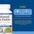 Natural Factors Advanced Eye Factors, Antioxidant Support for Healthy Vision, 60 Capsules